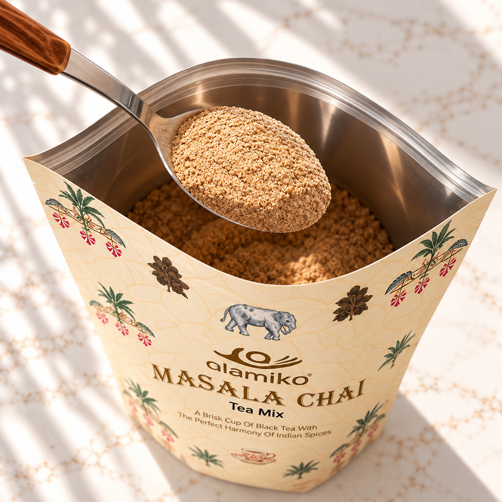 マサラチャイパウダー大容量25杯分(500g)タイプ